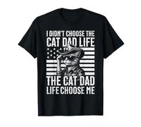 Yo no elegí la Vida de papá Gato La Vida de Gato me eligió a Camiseta