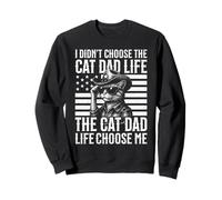Yo no elegí la Vida de papá Gato La Vida de Gato me eligió a Sudadera