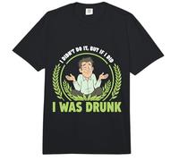 Yo No FUI Estaba Borracho Humor Gracioso Comfort Colors Adult Heavyweight T-Shirt