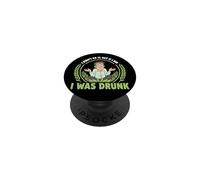 Yo No FUI Estaba Borracho Humor Gracioso PopSockets PopGrip Adhesivo