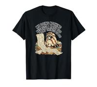 Yo no Haciendo Nada Porque Tengo demasiadas Cosas Que Hacer Mapache Camiseta