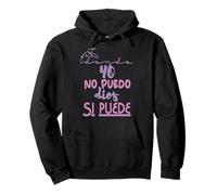 Yo no puedo, Dios si puede Sudadera con Capucha