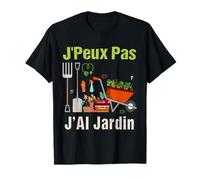 Yo No Puedo Tengo Jardín Regalo Humor Jardinería Huerto Retro Camiseta