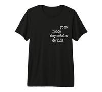 Yo No Ronco Doy Señales De Vida Humor Dormir Ronquidos Camiseta Premium