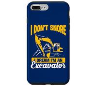 Yo no Ronco Sueño Operador de Excavadora Divertido Carcasa para iPhone 7 Plus/8 Plus