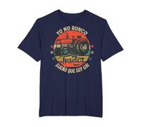 Yo No Ronco Sueño Que Soy Un Tractor Vintage Grangeros Camiseta, Hombre Tallas Grandes, Azul Marino, 5X Alto