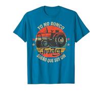 Yo No Ronco Sueño Que Soy Un Tractor Vintage Grangeros Camiseta, Hombre, Zafiro, 3XL