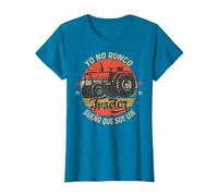 Yo No Ronco Sueño Que Soy Un Tractor Vintage Grangeros Camiseta, Mujer, Zafiro, XXL