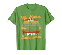 Yo No Ronco Sueño Que Soy Una Autocaravana Camper Camiseta, Hombre, Hierba, M