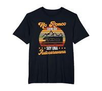 Yo No Ronco Sueño Que Soy Una Autocaravana Camper Camiseta, Hombre Tallas Grandes, Negro, 5X Alto