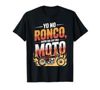 Yo No Ronco Sueño Que Soy Una Moto Divertida Motero Regalo Camiseta
