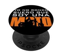 Yo No Ronco Sueño Que Soy Una Moto Motorista Motero PopSockets PopGrip Intercambiable