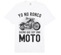 Yo No Ronco Sueño Que Soy Una Moto para Motoristas Comfort Colors Adult Heavyweight T-Shirt