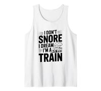 Yo No Ronco Sueño Soy Un Tren Camiseta sin Mangas