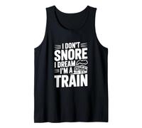 Yo No Ronco Sueño Soy Un Tren Camiseta sin Mangas