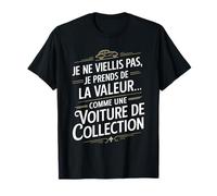 Yo no Viejo Coche colección antepasado Humor Abuelo Camiseta