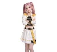 Yo! Party Disfraz K-Pop Dance Blanco Infantil, Incluye Chaqueta, Chaleco y Falda (Talla 4-6 años)
