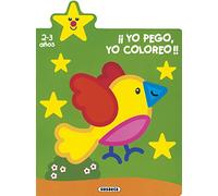 ¡Yo pego, yo coloreo! 2-3 años