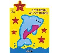 ¡Yo pego, yo coloreo! 2-3 años