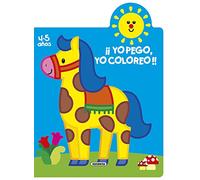 ¡Yo pego, yo coloreo! 4-5 años
