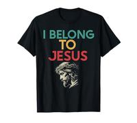 Yo Pertenezco A Jesús Cristiano Creyente Religioso Adorador Dios Camiseta