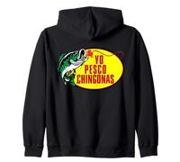 Yo Pesco Latinas Chingonas Cabronas Matching Costumes Sudadera con Capucha