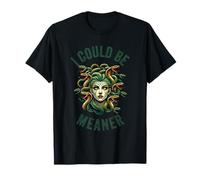 Yo podría ser más mala, divertida, medusa, feminista, mujer, mujer, niña Camiseta