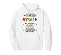 Yo Puedo controlarme a mí Mismo Cita Motivacional Desarrollo Personal Sudadera con Capucha