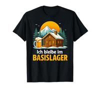 YO QUEDO EN EL ALMACENAMIENTO BÁSICO - Montañas y cervezas Camiseta