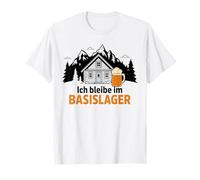 YO QUEDO EN EL ALMACENAMIENTO BÁSICO - Montañas y cervezas Camiseta