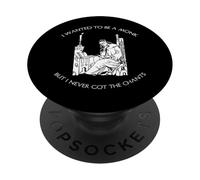 Yo quería ser un Monje Nunca recibí cánticos PopSockets PopGrip Adhesivo