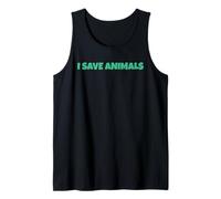 Yo Salvo a los Animales Camiseta sin Mangas