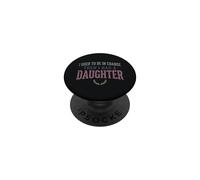 Yo solía Estar a Cargo y Luego tuve una Hija Funny tee 2 PopSockets PopGrip Adhesivo