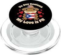 Yo Soy Boricua Mi Amor es PR Rana Coquí Puerto Rico PopSockets PopGrip para MagSafe