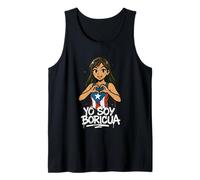 Yo Soy Boricua Orgullo Puertorriqueño Camiseta sin Mangas