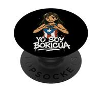 Yo Soy Boricua Orgullo Puertorriqueño PopSockets PopGrip Adhesivo