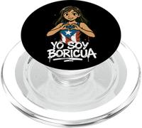 Yo Soy Boricua Orgullo Puertorriqueño PopSockets PopGrip para MagSafe