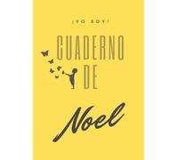 ¡YO SOY! Cuaderno de Noel - Tipo de Hoja cuadriculada - tamaño aproximado A5 / 6.69” X 9.61” .