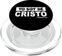 Yo Soy de Cristo, Christian Believer Faith God Religious PopSockets PopGrip para MagSafe