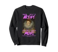 Yo Soy el Artista y tú Eres la musa (gráfico de Arte Genial) Sudadera