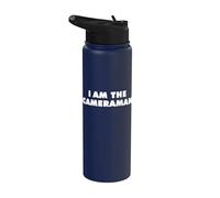 YO SOY EL CAMARÁN Stainless Steel Insulated Water Bottle