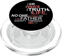 Yo Soy El Camino La Verdad Y La Vida Juan 14 6 PopSockets PopGrip para MagSafe
