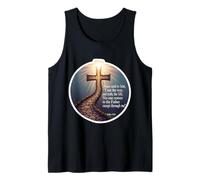 Yo Soy el Camino y la Verdad y la Vida Juan 14:6 Versículo Camiseta sin Mangas