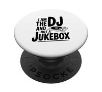 Yo Soy el DJ No un Jukebox PopSockets PopGrip Adhesivo