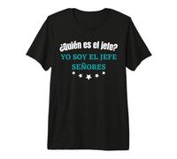 Yo Soy el Jefe Regalo Divertido Original Despedida o Navidad Camiseta Premium