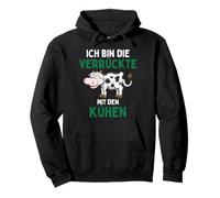 YO Soy EL Loco con Las Vacas Divertido Granjero Vacas Vacas Sudadera con Capucha