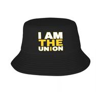 Yo Soy El Movimiento Sindical Sindical Edición Blackout Bucket Hat Panamá para Niños Bob Hats Pescador Verano Pechos de Pesca en la Playa