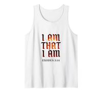 Yo Soy el Que Soy | Éxodo 3:14 Biblia Fe Auto Realización Camiseta sin Mangas