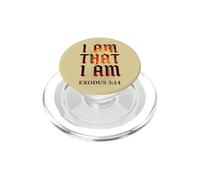 Yo Soy el Que Soy | Éxodo 3:14 Biblia Fe Auto Realización PopSockets PopGrip para MagSafe