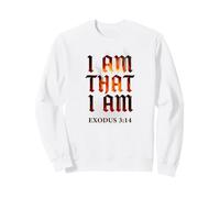 Yo Soy el Que Soy | Éxodo 3:14 Biblia Fe Auto Realización Sudadera